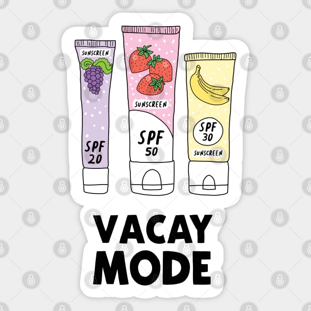 vacay mode Sticker by SuperrSunday